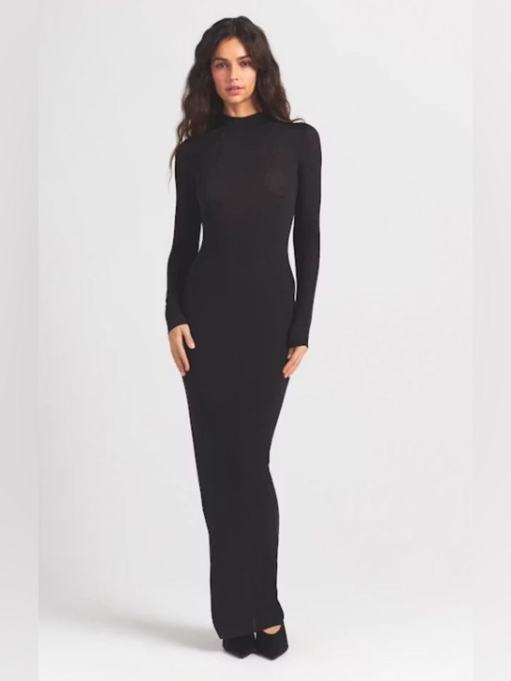SKIMS Smooth Layers Turtleneck Dress